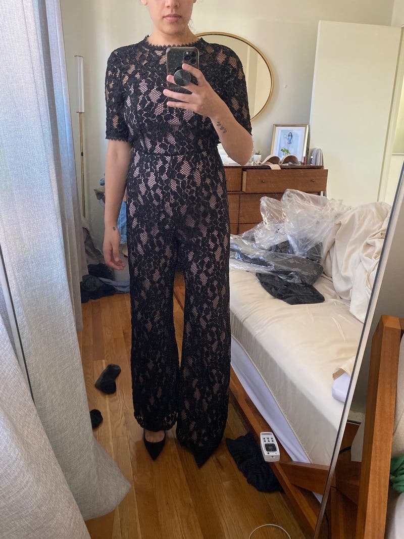 IRENE 24SS Tile JQD × Lace Jumpsuit 84 Jumpsuit – Artisan Privilege