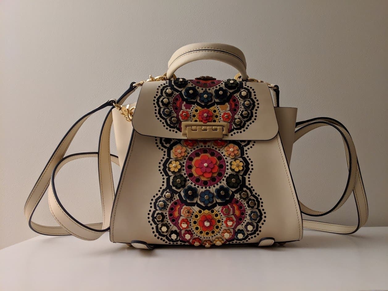 Printed Eartha Convertible Backpack by ZAC Zac Posen Handbags