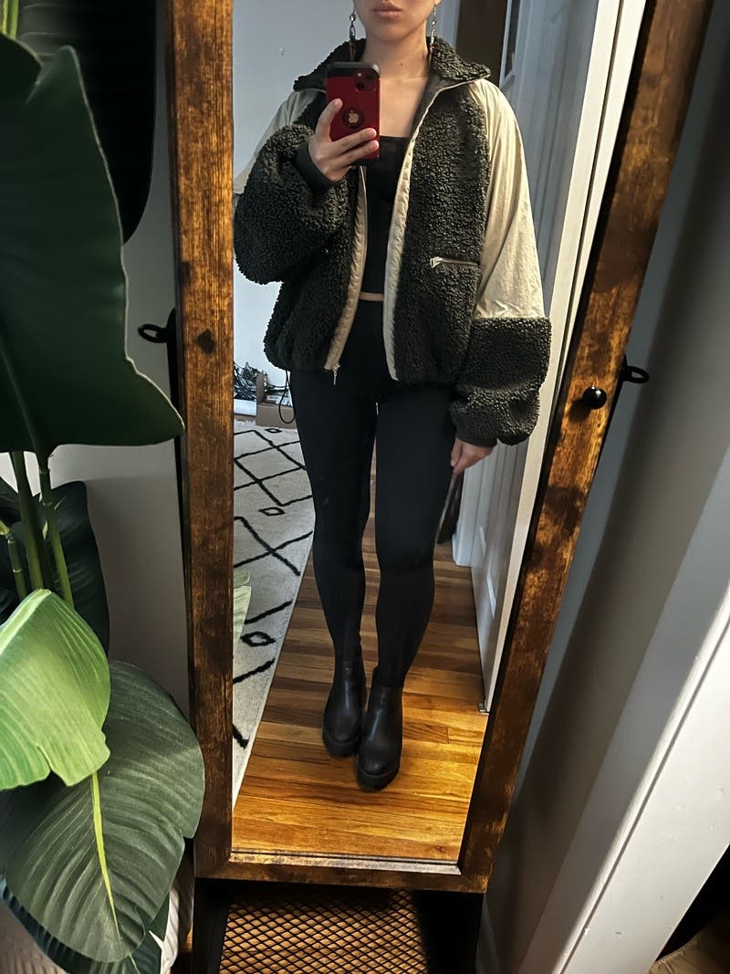 Colorblock Fleece Zip Up by JW Anderson | Rent the Runway