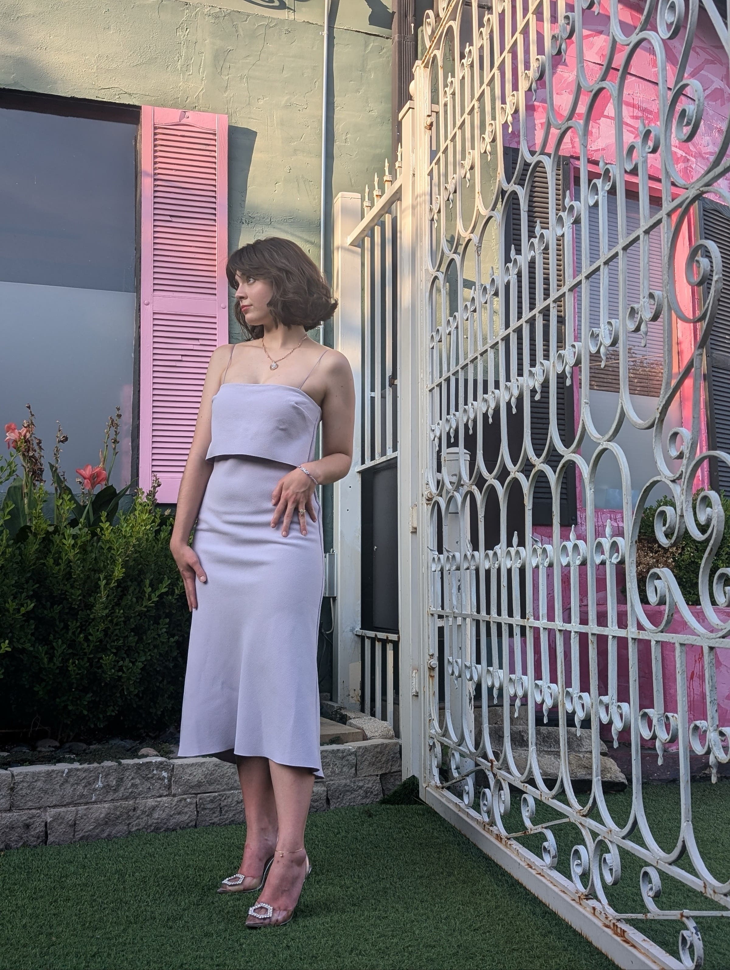 bec and bridge mila midi dress lilac mila midi dress bec and bridge Bec + Bridge Moon Dance Strapless Dress