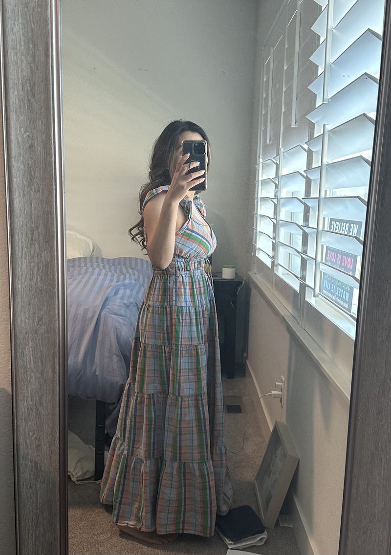 【美品】ケイトスペード　サンシャイン マドラス ローン ワンピース Sunshine Madras Dress by kate spade new york | Rent the Runway