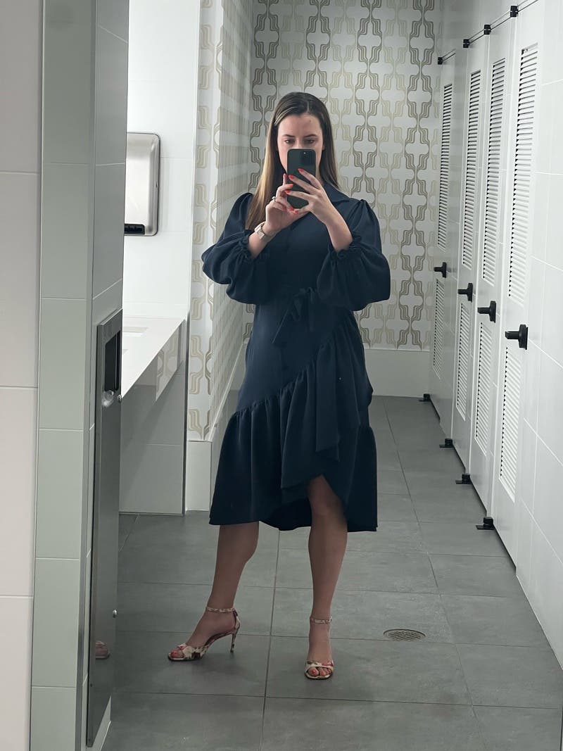 Twill Ruffle Dress by Osman Yousefzada x RTR | Rent the Runway