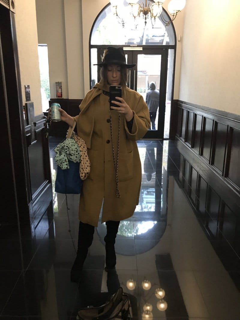 Camel Chelsea Coat by Tory Burch | Rent the Runway