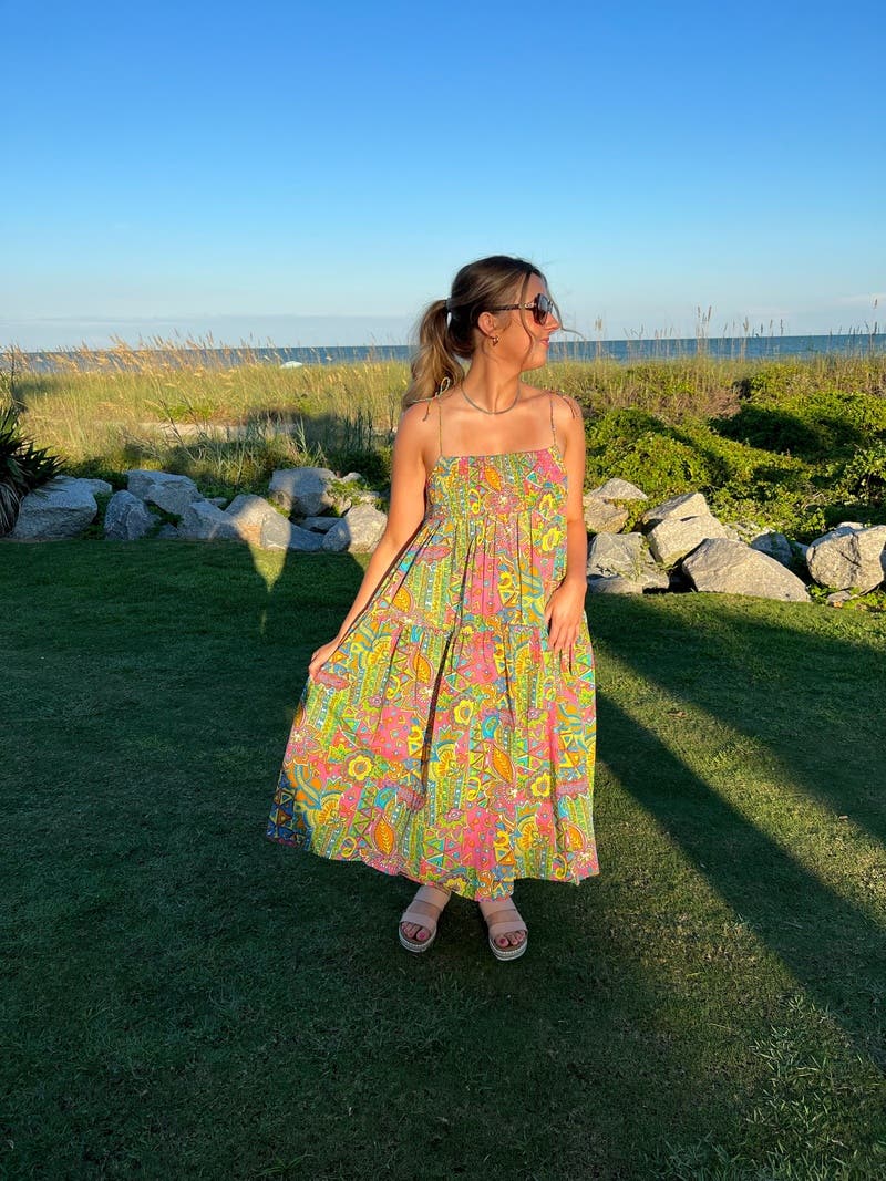 【関税＆送料込み】Palm Angels Paisley Patterned Dress Paisley Dress by S/W/F | Rent the Runway