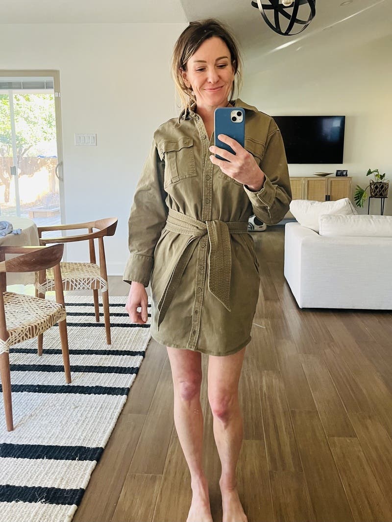 【即購入可】NORTH NODE Shirt Dress Belted Shirt Dress by Marissa Webb x RTR | Rent the Runway