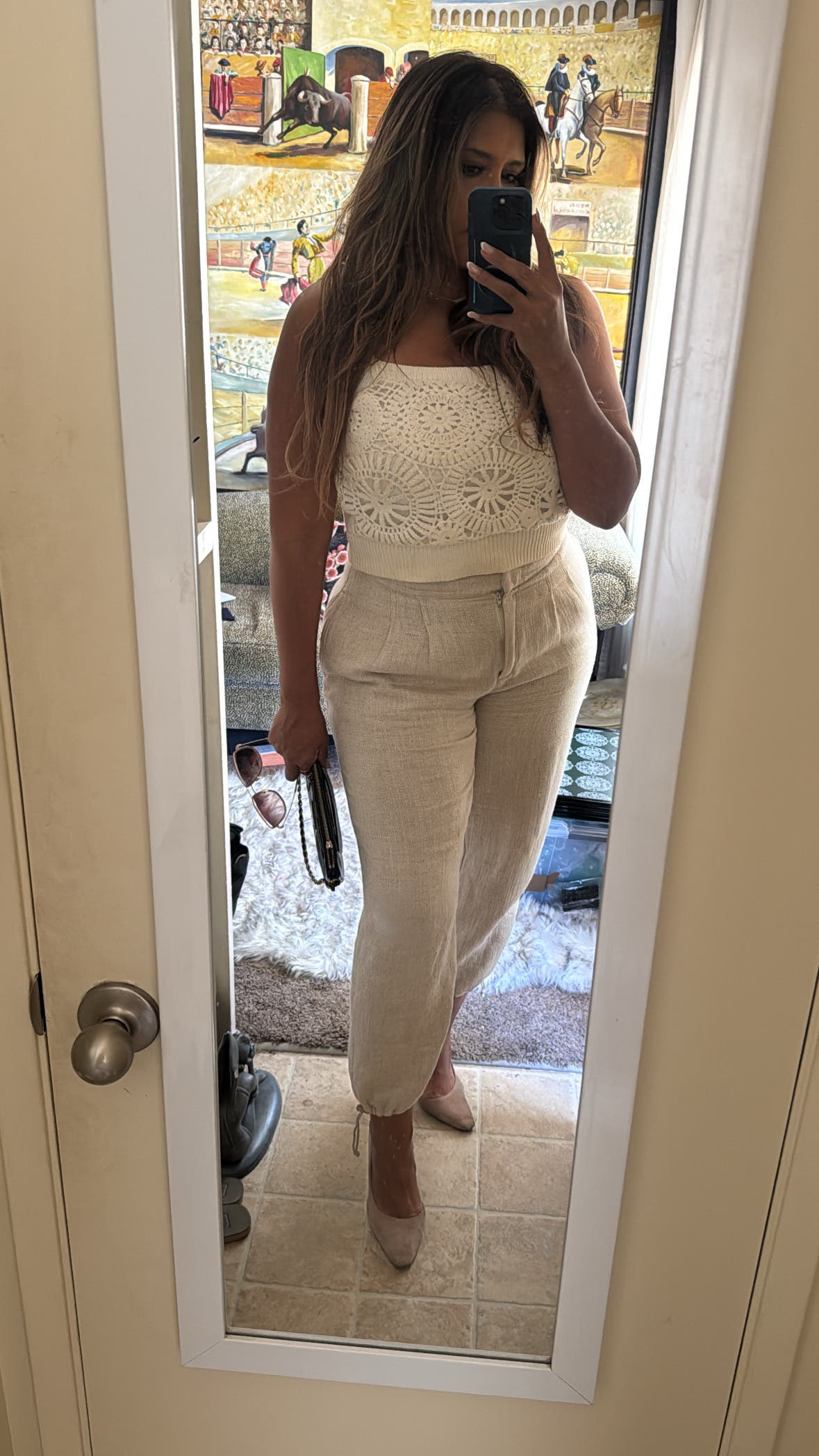 パンツ EMPORIO ARMANI Woman Pants White 3D2P6E1JHSZ 0101 Emporio Armani Outlet: Pants woman - White | Emporio Armani