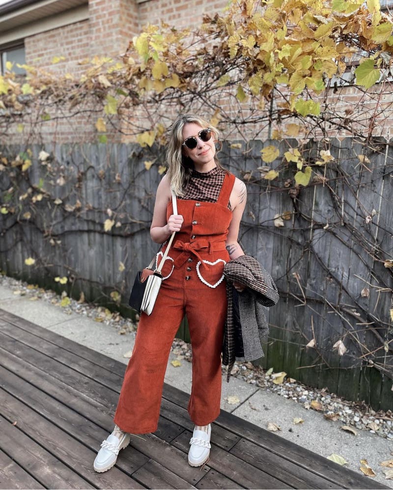 Copper Jumpsuit by Rachel Antonoff | Rent the Runway