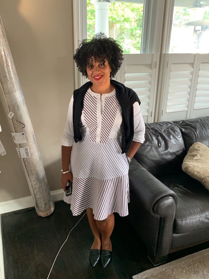 Asymmetrical Shirt Dress by Chelsea28 | Rent the Runway