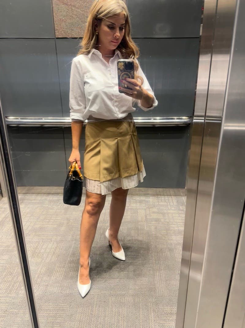 【送料&関税込】Marni Beige Cotton Skirt Pleated Skirt by Marni | Rent the Runway