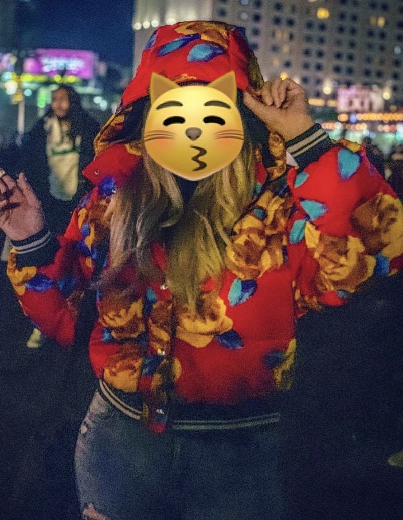 Cropped Floral Puffer Jacket by MSGM | Rent the Runway