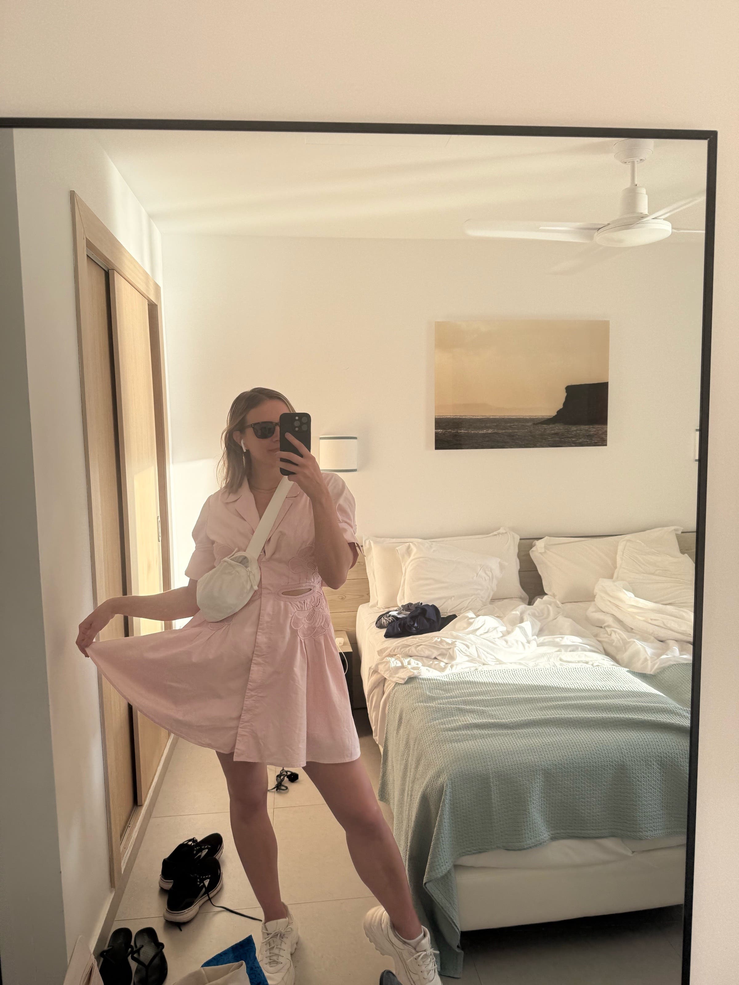 Cutout Mini Dress by Self-Portrait | Rent the Runway