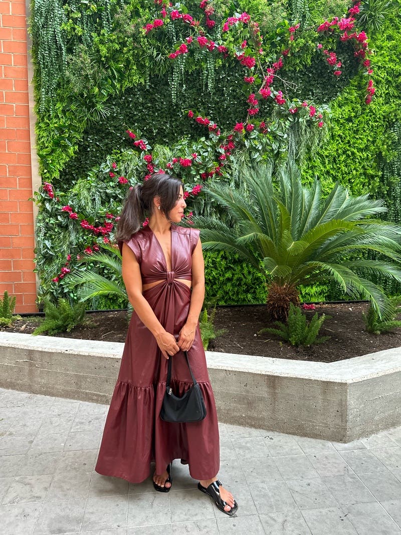 alc leather dress Alexandria Faux Leather Dress by A.L.C