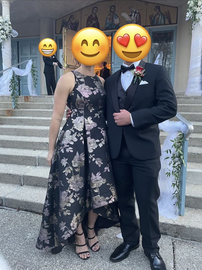 AIDAN MATTOX　ロングフォーマルドレス　「６ 」/ １１号程度 Floral Metallic Jacquard Gown by Aidan AIDAN MATTOX | Rent the Runway