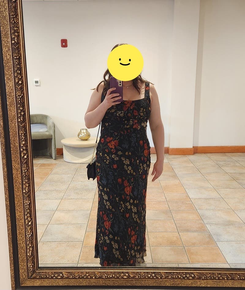 polo ralph lauren floral corset chiffon maxi dress Floral Corset Chiffon Maxi Dress by Polo Ralph Lauren