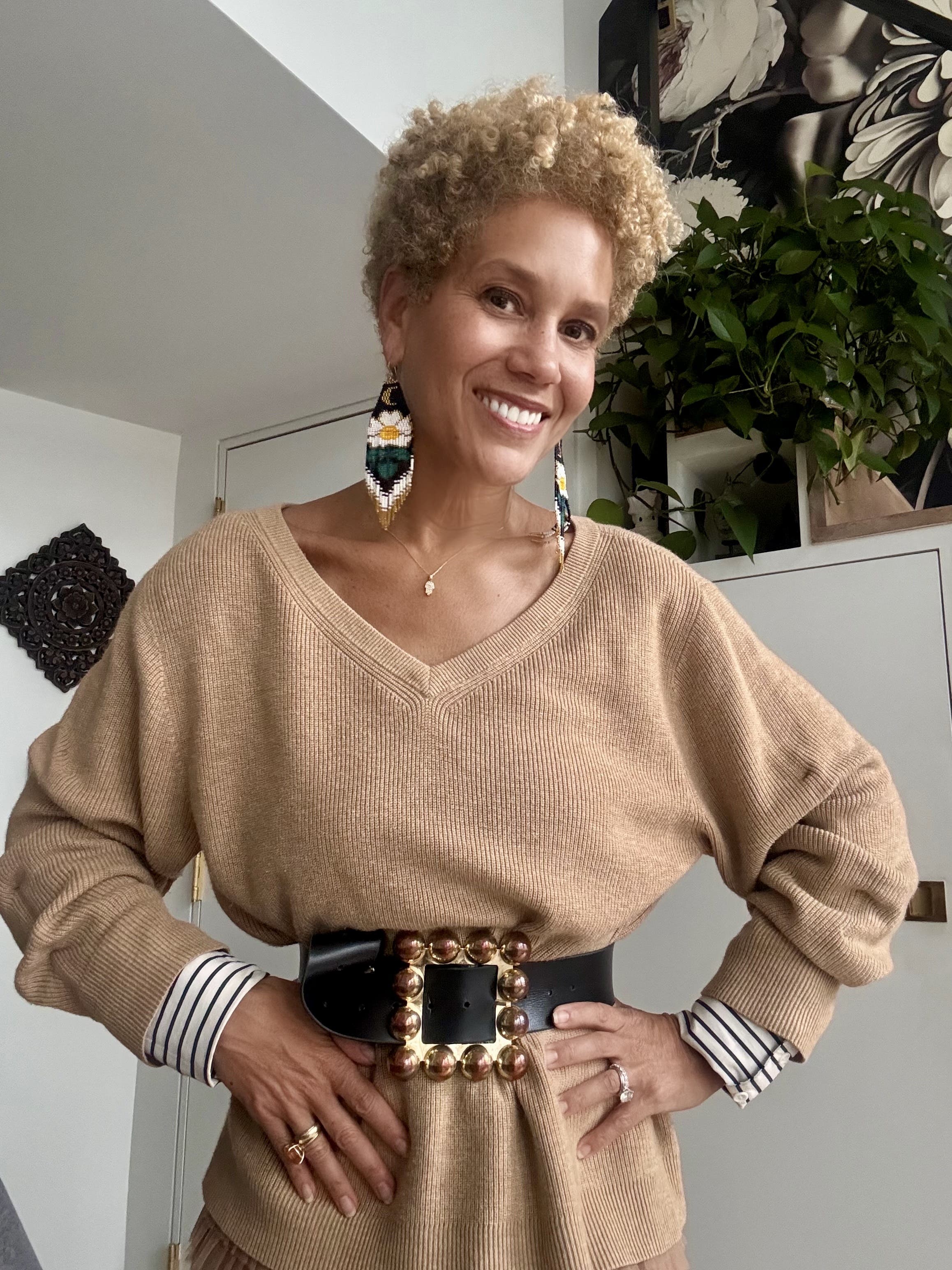 トップス knuth mart accent knit pullover/lame accent knit pullover(unisex)/lame | KNUTH MARF