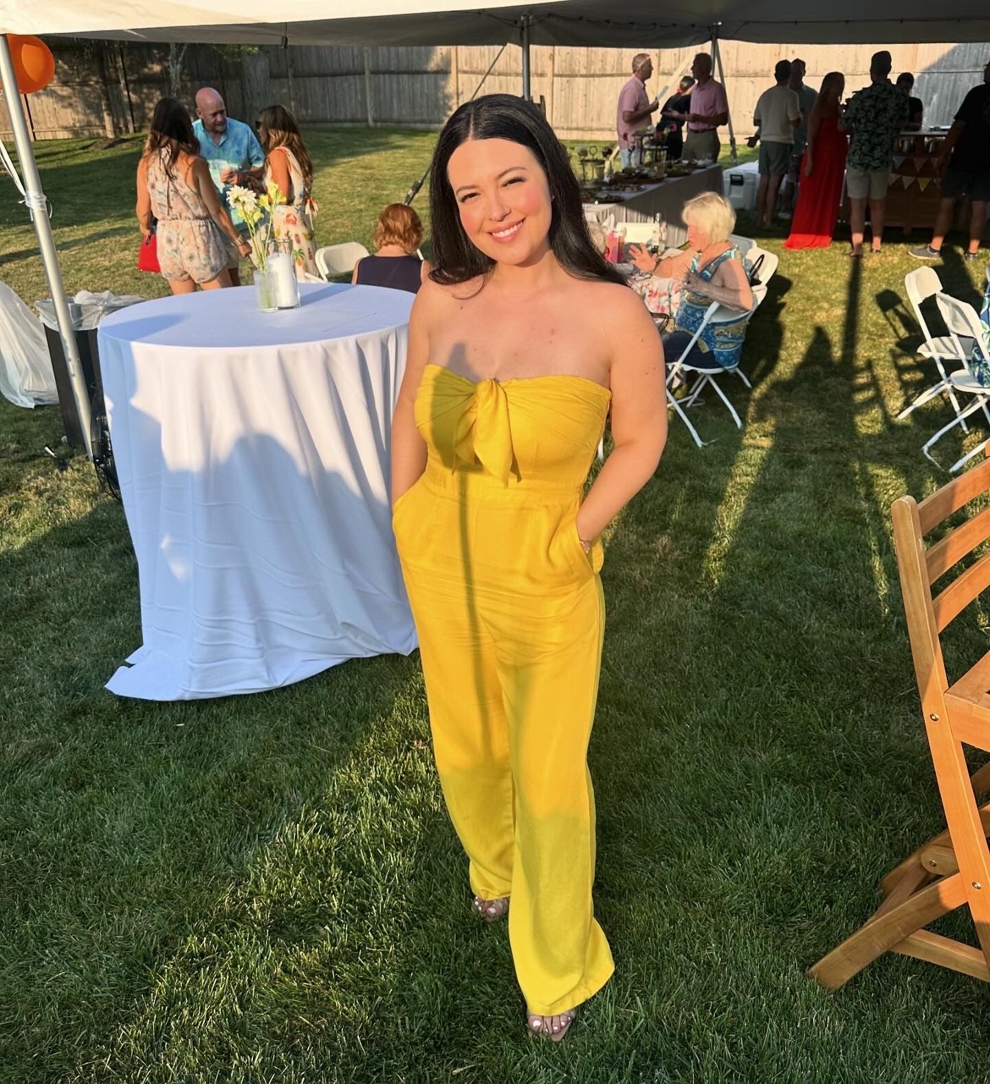 Yellow Sleeveless Jumpsuit by Derek Lam 10 Crosby x RTR | Rent the