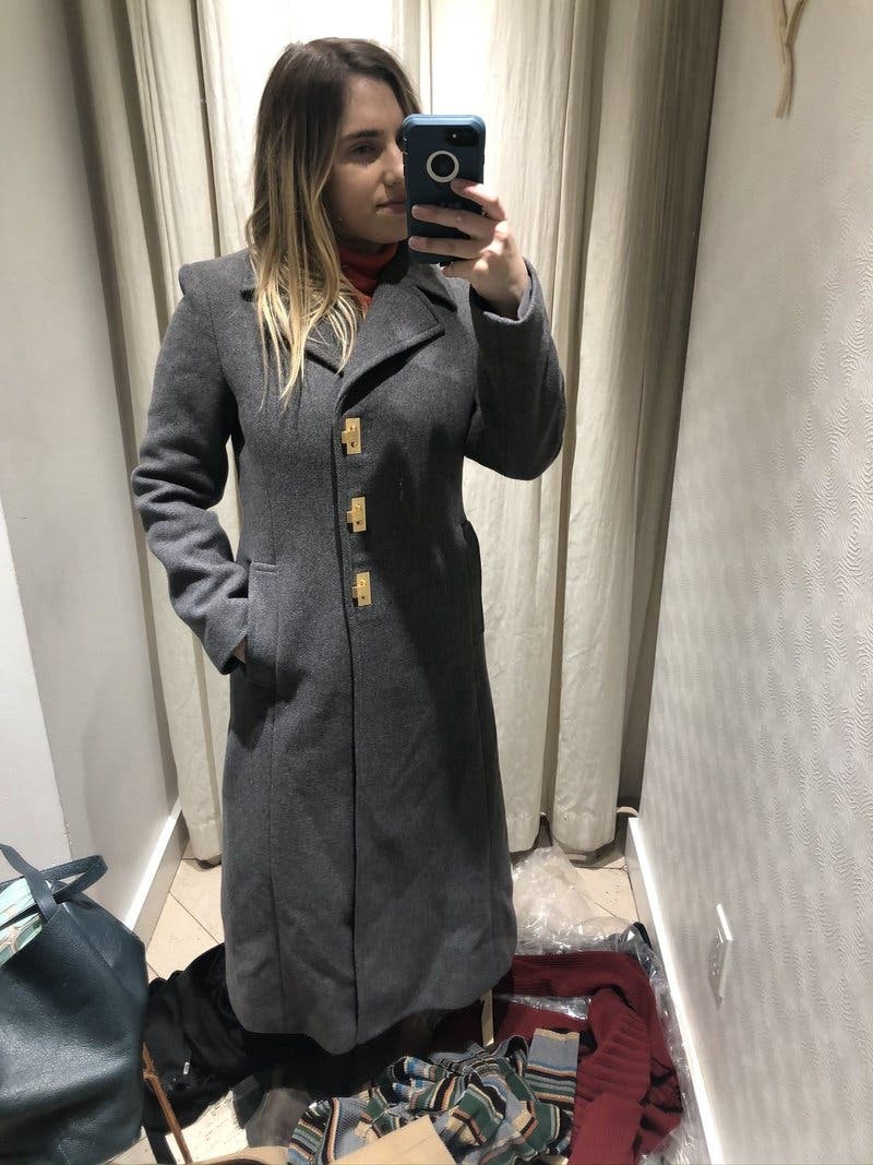 Dark Cloud Wool Coat by Tory Burch | Rent the Runway