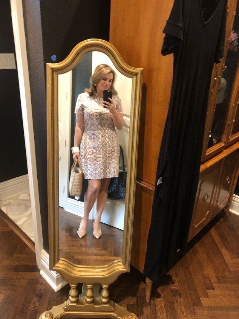 トリーバーチ　ガーデンメイズシャツドレス Garden Port Shirtdress by Tory Burch | Rent the Runway