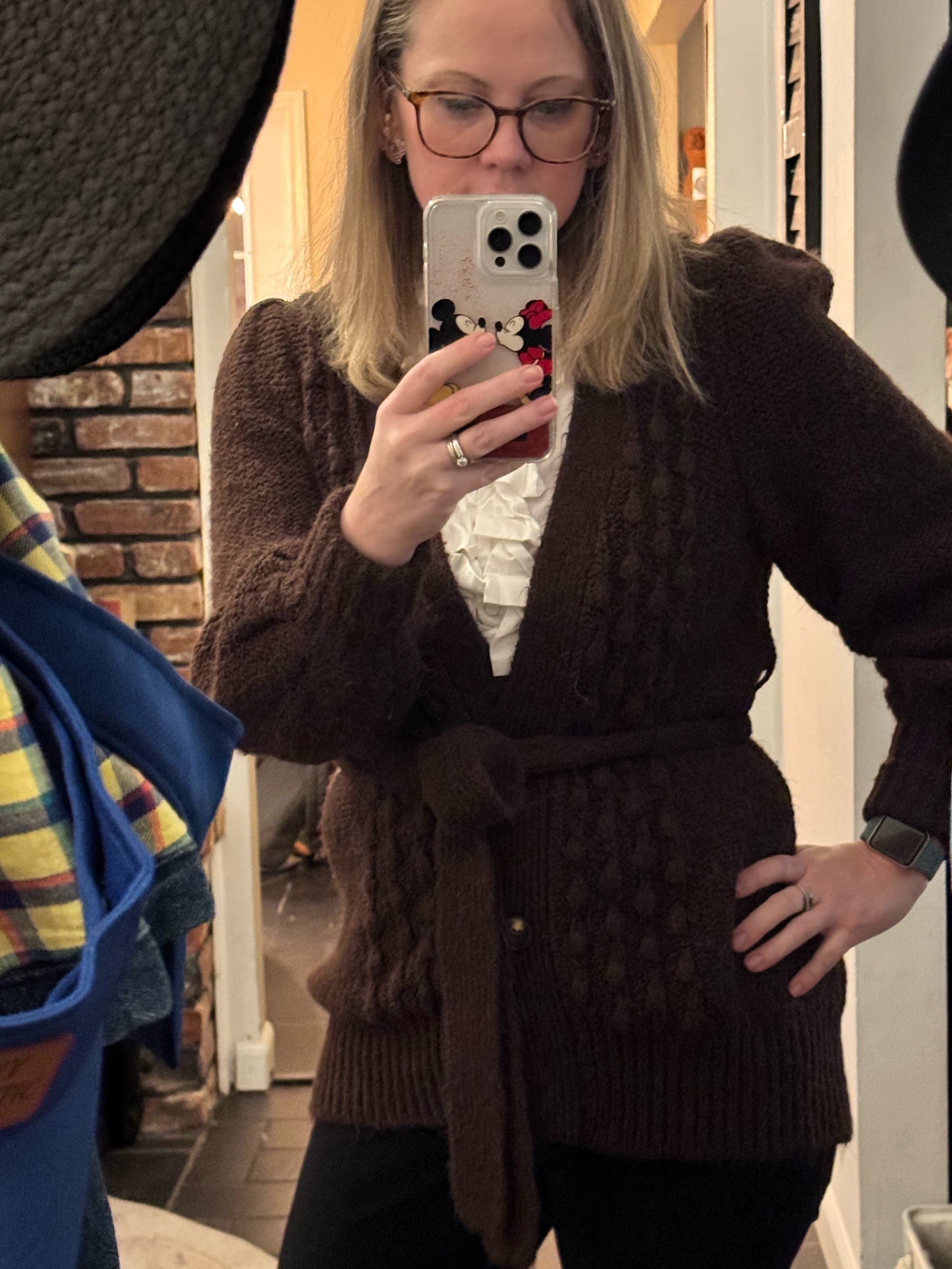 トップス eaphi CABLE KNIT CARDIGAN EAPHI CABLE KNIT CARDIGAN - メルカリ