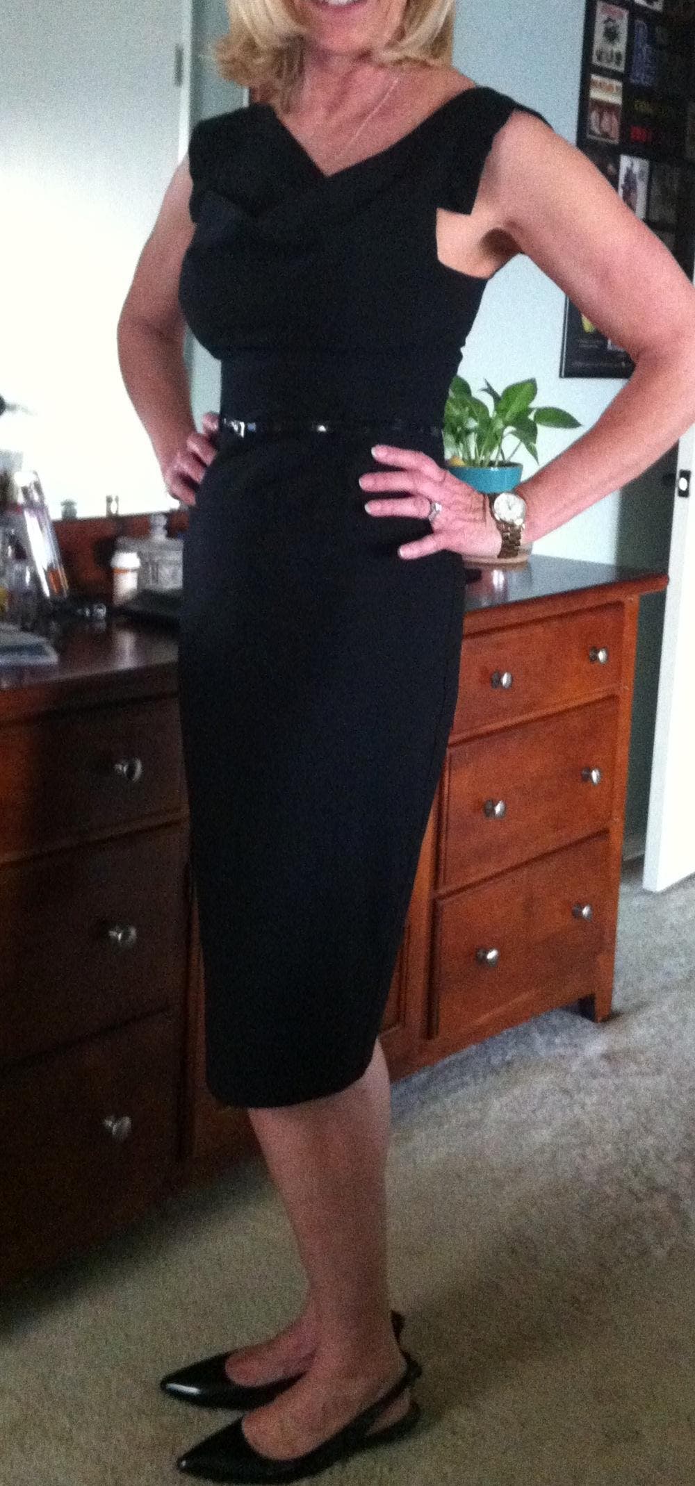 black halo jackie o dress purple Black Halo Saks Off 5th Royal Blue/ Purple Jackie O Sheath Dress Size 0 XS New