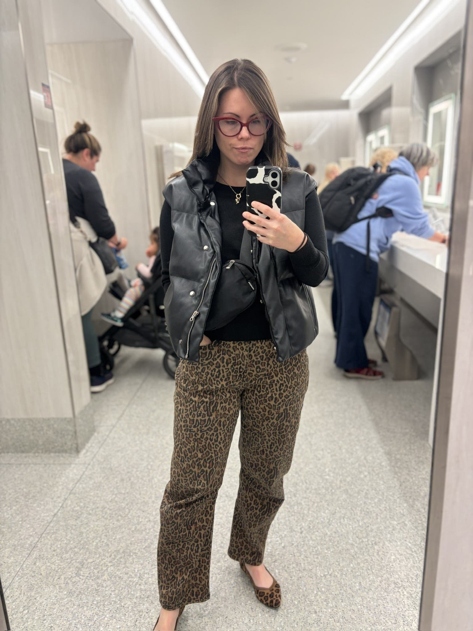 Faux Leather Puffer Vest by Peter Som x RTR | Rent the Runway