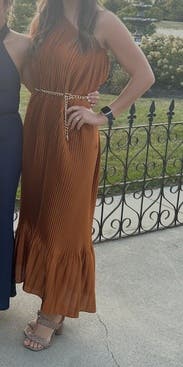 ワンピース theredthread S oval pleats dress theredthread S oval pleats dress THEREDTHREAD / ザレッドスレッド