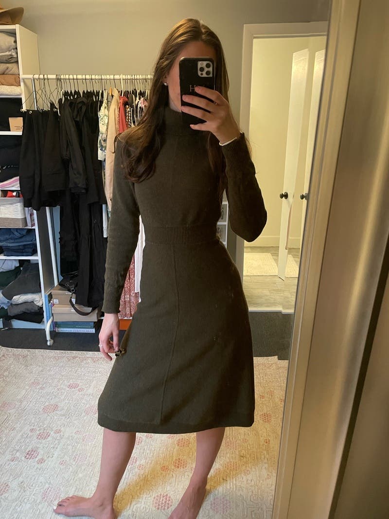 Bethany Turtleneck Dress by Derek Lam 10 Crosby | Rent the