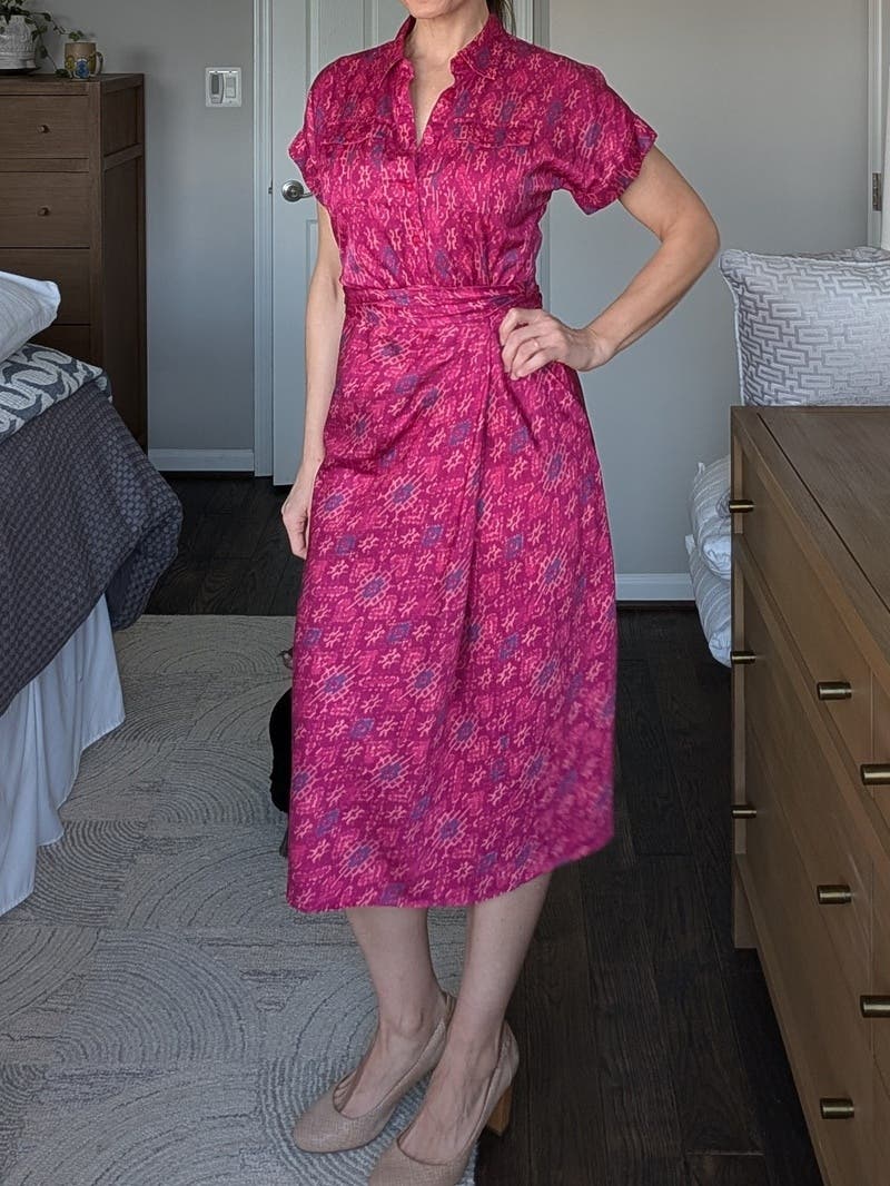 RALPH LAUREN ROSE MIDI DRESS ワンピース Seagill Dress by Lauren Ralph Lauren | Rent the Runway