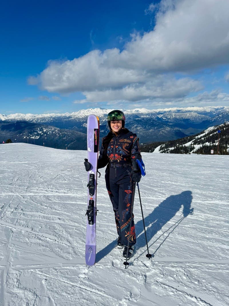 Black Macaw Ski Jumpsuit by FARM Rio | Rent the Runway