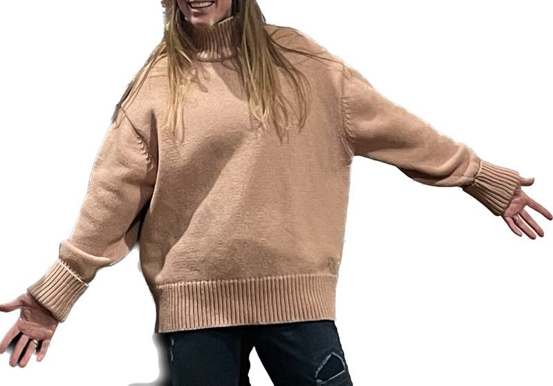 Victoria Victoria Beckham ニット・セーター Victoria Beckham Stepped Hem V-Neck Cashmere Wool Cardigan