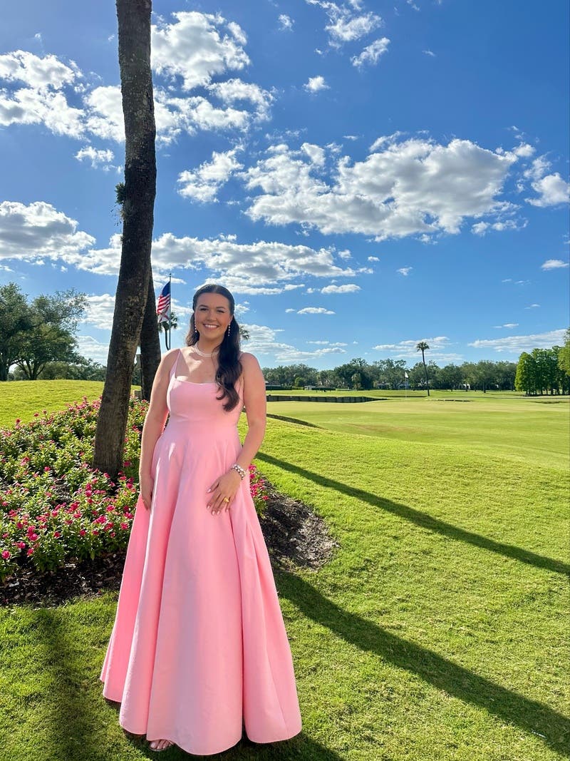staud joy maxi dress pink Staud Joy Pink Gown by Staud