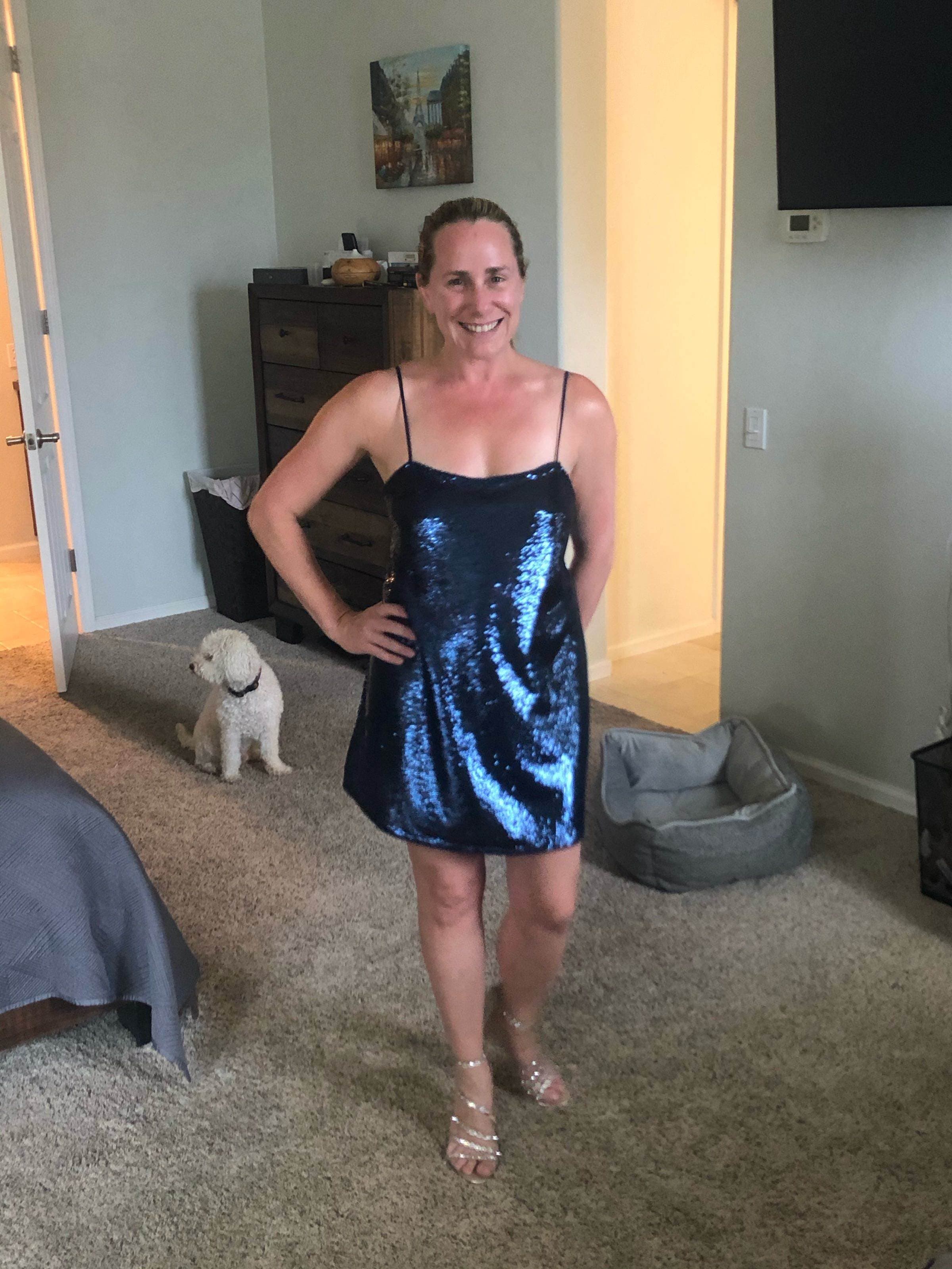 free people time to shine sequin dress Time To Shine Sequin Slip Dress by Free People