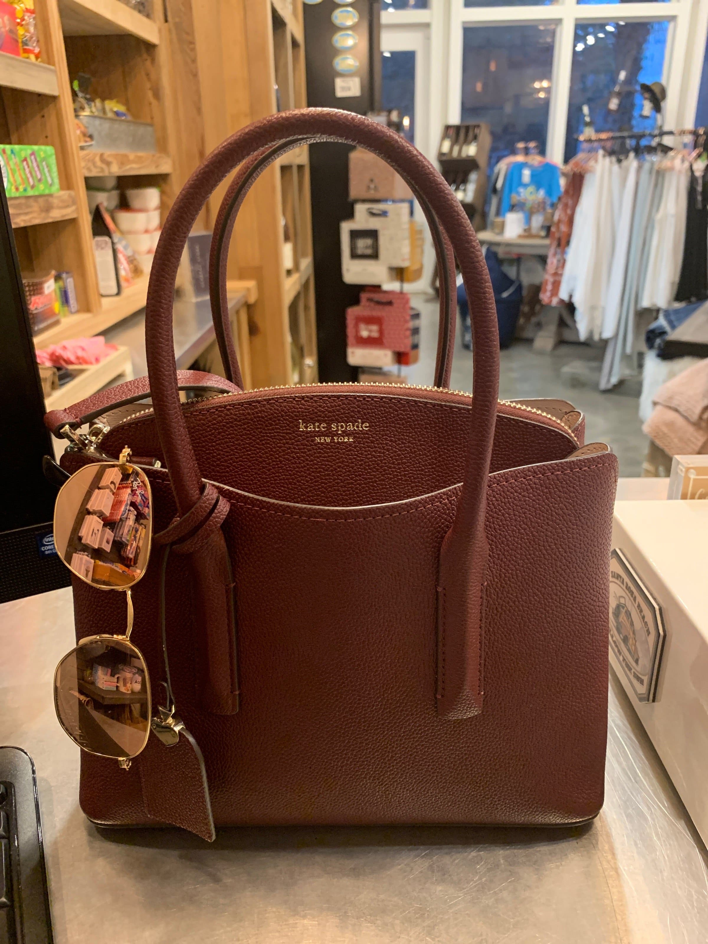 Kate spade newyork margaux マルゴー　キャンバス　牛革 kate spade マルゴーラージサッチェル (kate spade new york