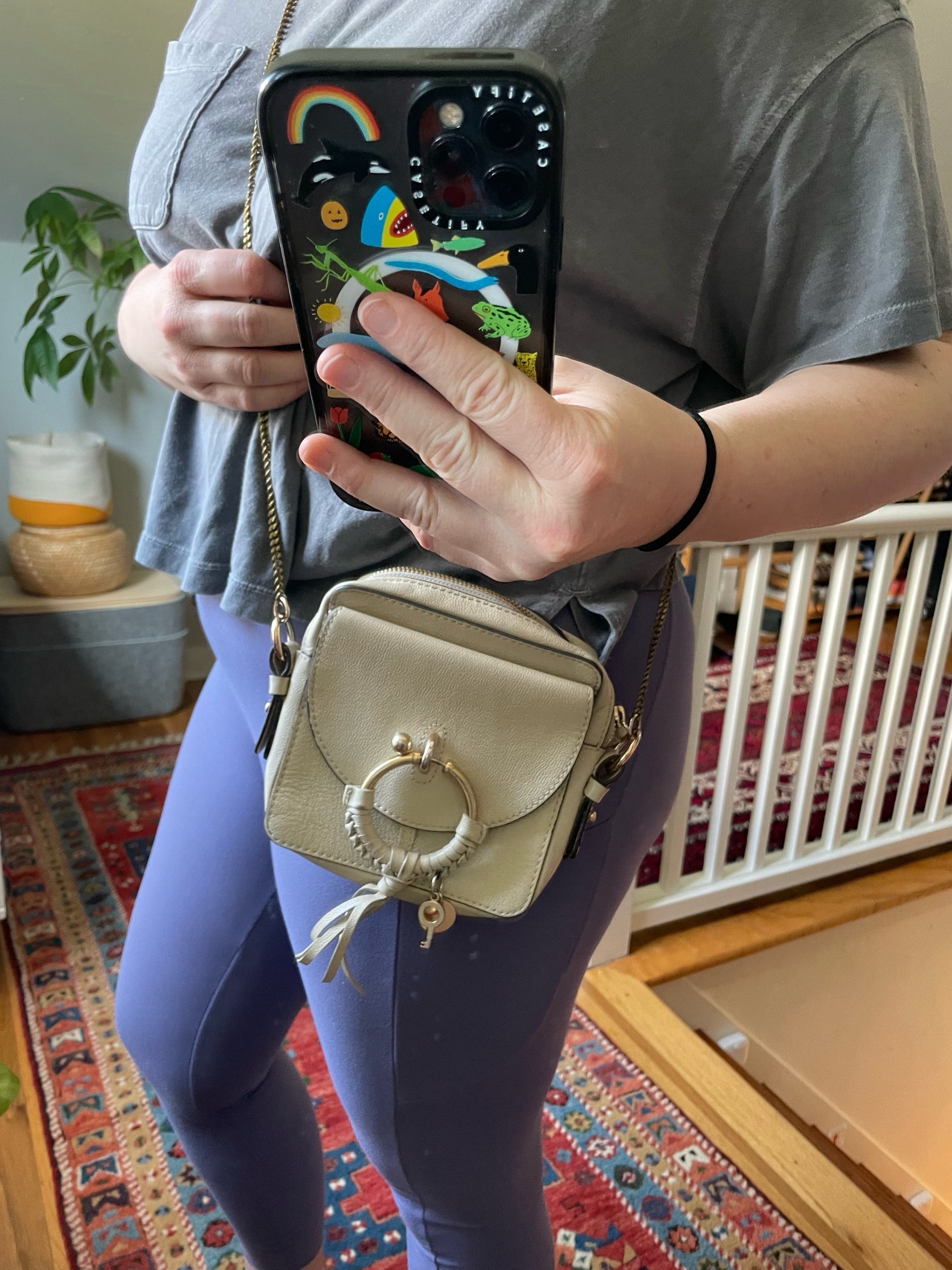 Cement Beige Joan Crossbody by See by Chloé Accessories