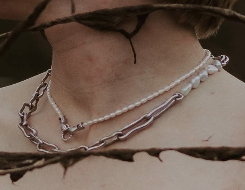 MISSOMA HARRIS REED ノース スター パール ネックレス 関税込み MISSOMA Harris Reed x Missoma - North Star Necklace in 18ct