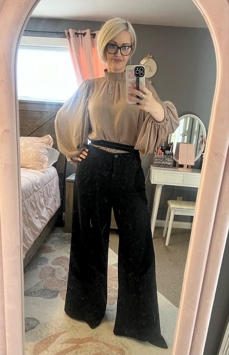 【PROENZA SCHOULER】paneled wool-blend straight-leg パンツ Proenza Schouler Dana Pant in Cotton Viscose - Hazelnut