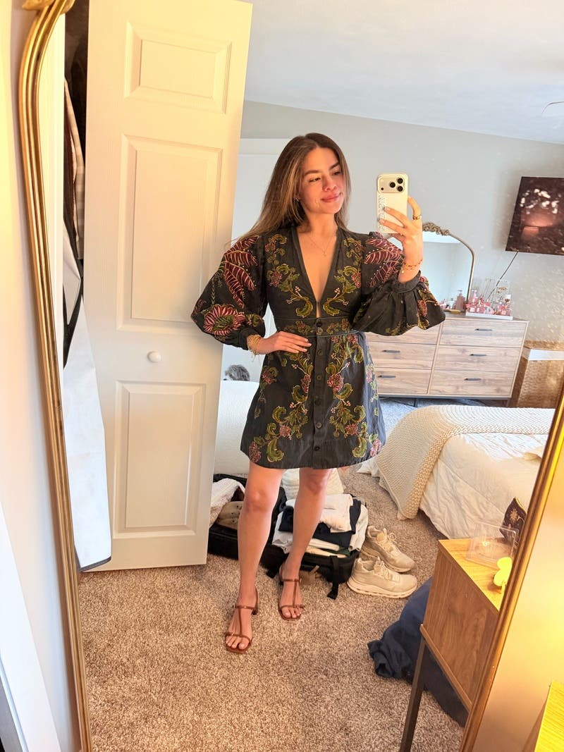Ravenala Mini Dress by FARM Rio | Rent the Runway