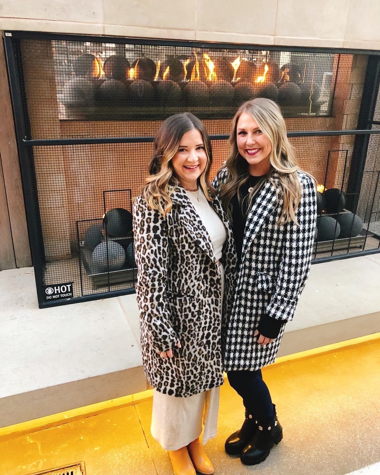 Leopard Wool Coat by Slate & Willow | Rent the Runway