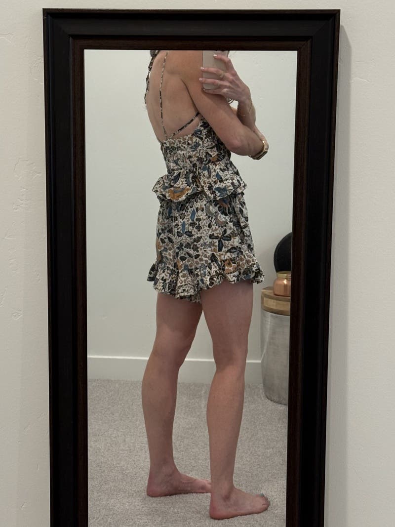 送料関税込★Ulla Johnson★Essie ギャザー マキシドレス Essie Dress - Bellflower Vintage Sleeveless Patchwork Print