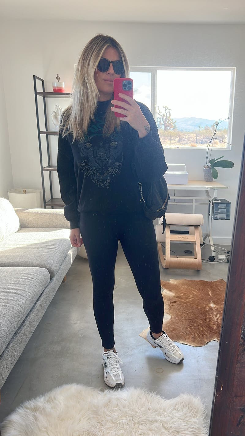 Kenny Panther Sweatshirt by Anine Bing | Rent the Runway