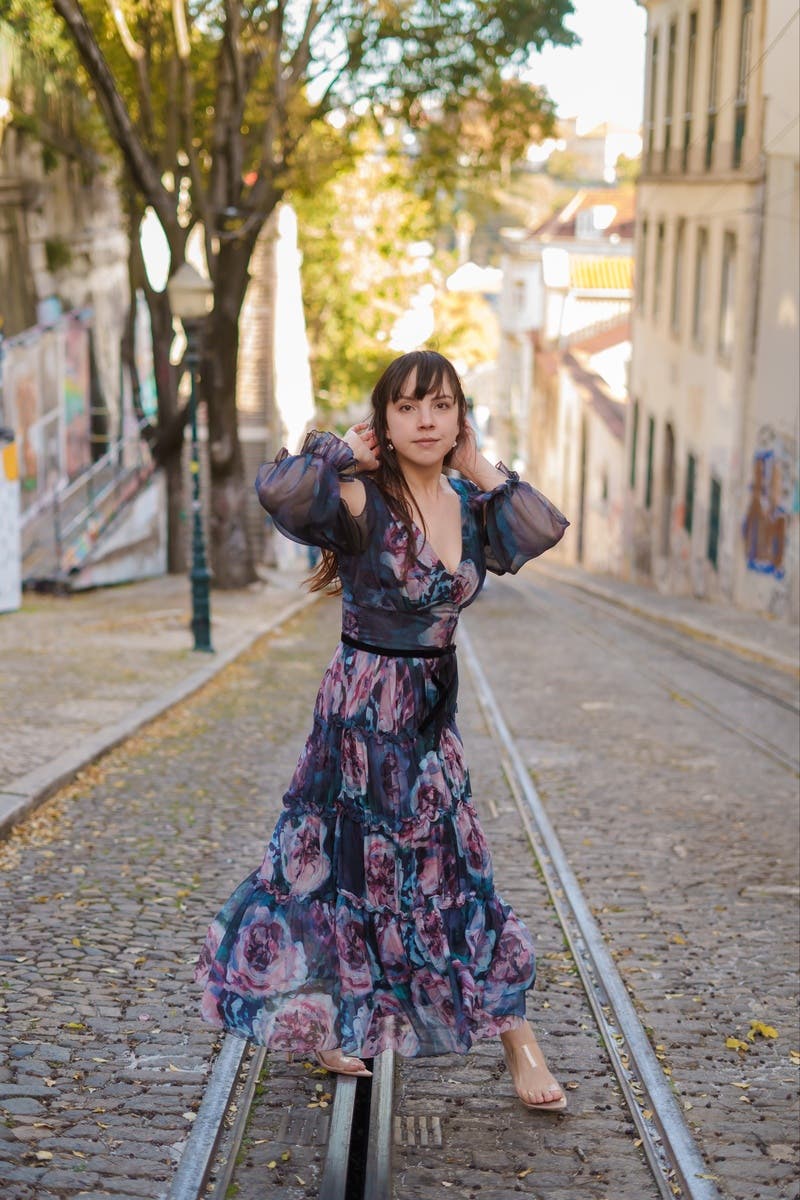 ANDMARY】Rojina ribbon dress