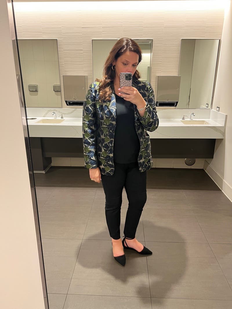 Tulip Print Suit Jacket by Derek Lam 10 Crosby x RTR | Rent the Runway