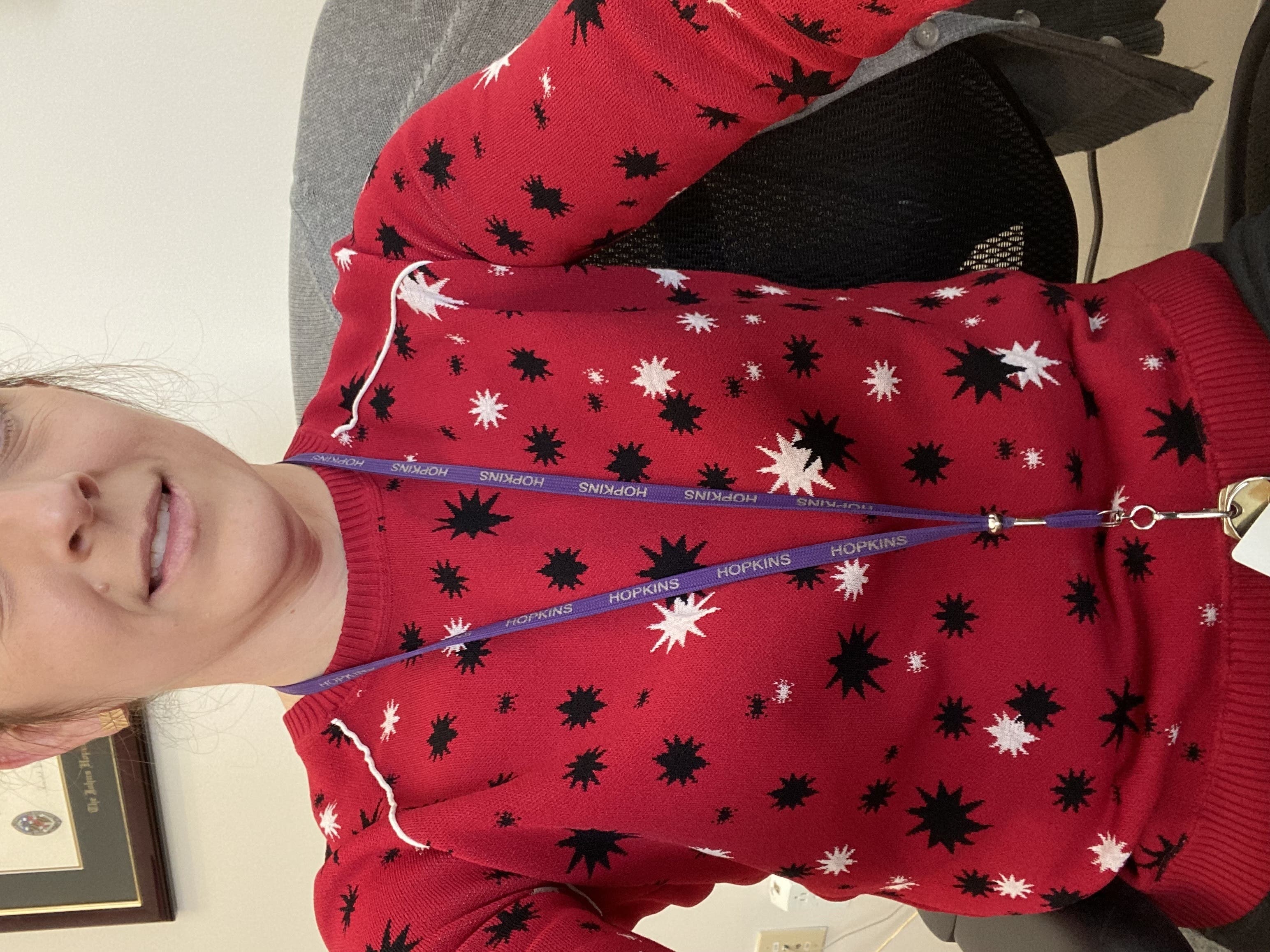 Red Star Printed Sweater by RED Valentino | Rent the Runway