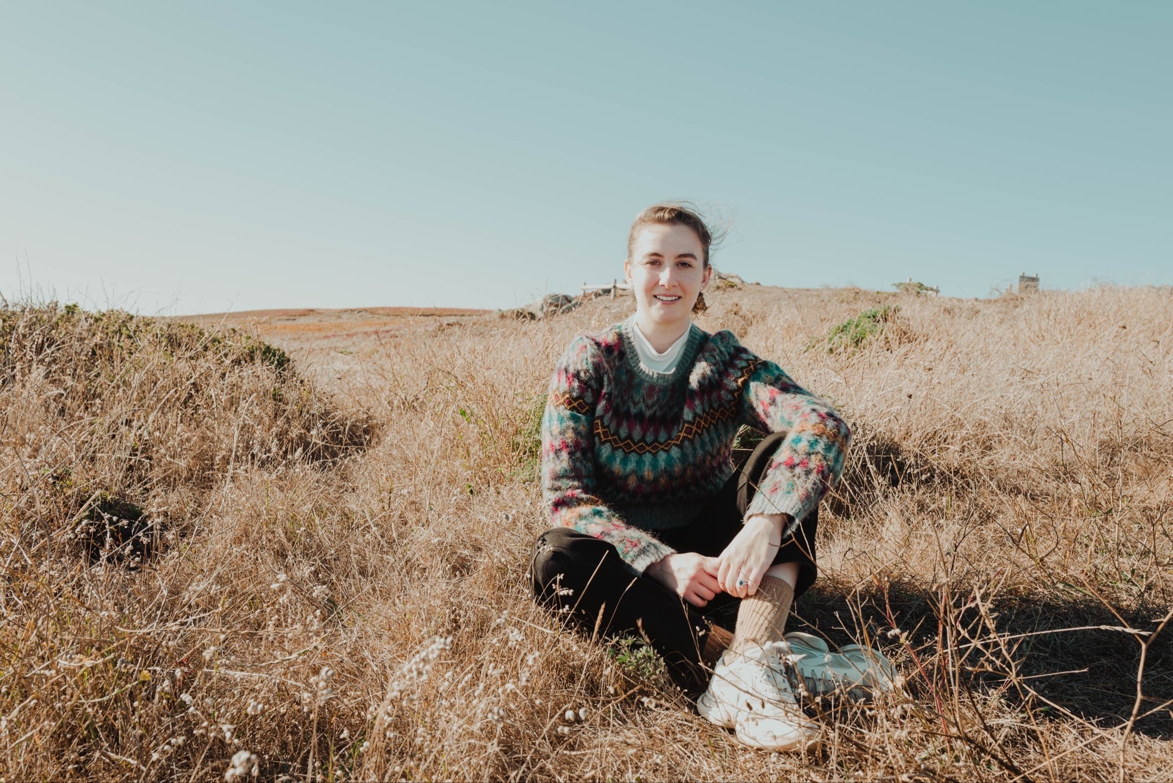 maison margiela 16aw デストロイアーガイルニット Distorted Fair Isle Sweater by Maison Margiela | Rent the Runway