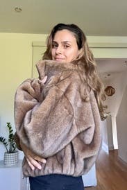 aere／アエレ／shaggy jacket coat 36 aere／アエレ／shaggy jacket coat 36