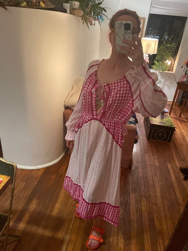 Pink Combo Regina Dress by Dodo Bar Or | Rent the Runway