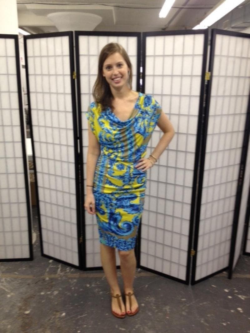 Rent Mosaic Sundial Dress from Versace Collection 14832 Rent the Runway