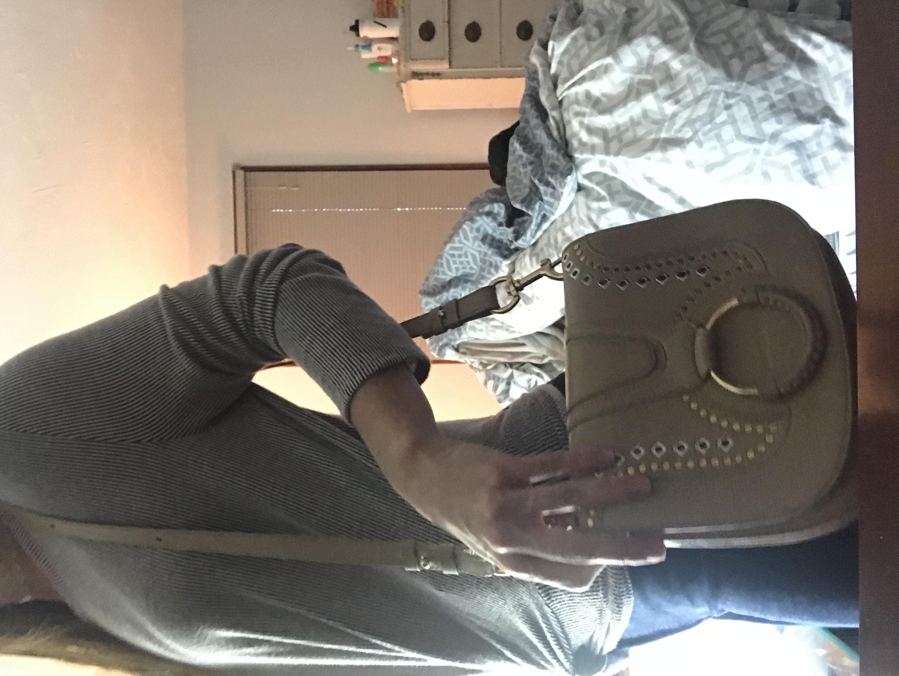 Beige Studded Hana Bag by See by Chloé Accessories | Rent