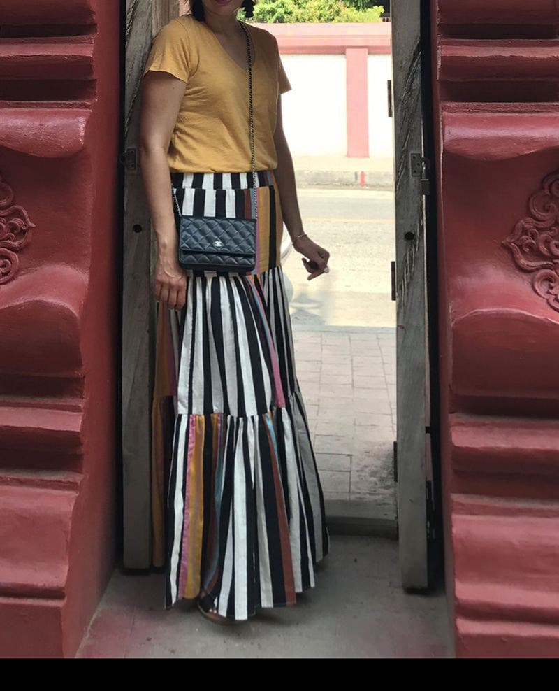 Printed Maxi Skirt by Tory Burch | Rent the Runway