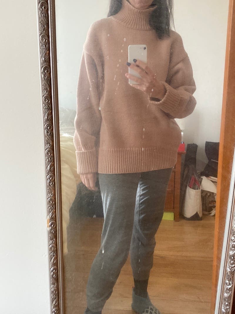 Victoria Victoria Beckham ニット・セーター Victoria Beckham Stepped Hem V-Neck Cashmere Wool Cardigan